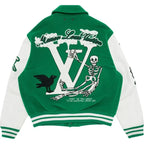 Louis Vuitton Skully Varsity Jacket Vintage Jacket