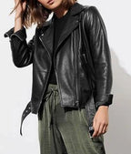 13 Reasons Why Alisha Boe Black Leather Jacket Daroosh