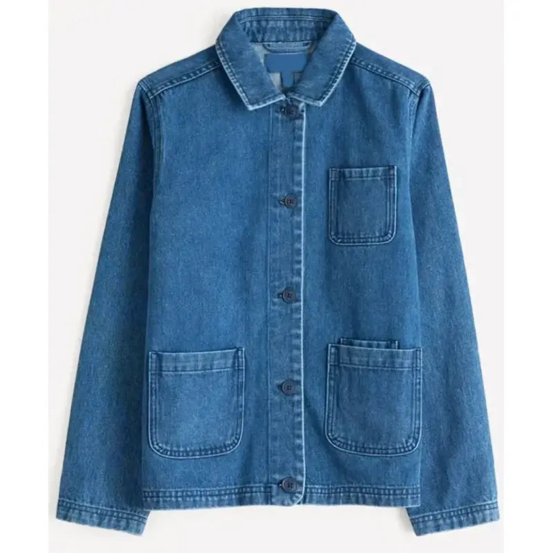 Maria Run Away Blue Denim Jacket