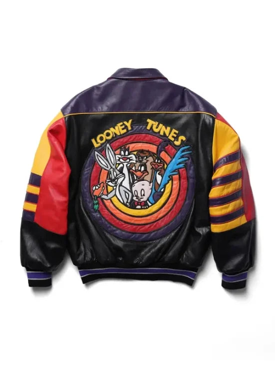 1993 Jeff Hamilton “Looney Tunes” Leather Jacket