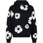 Denim Tears Wreath-Print Pullover hoodie Vintage Jacket
