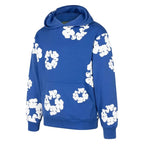 Denim Tears Wreath-Print Pullover hoodie Vintage Jacket