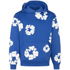 Denim Tears Wreath-Print Pullover hoodie Vintage Jacket