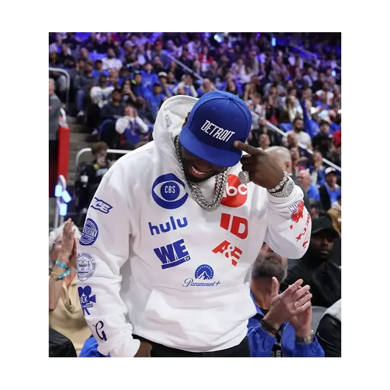 50 Cent Detroit Pistons Game Hoodie