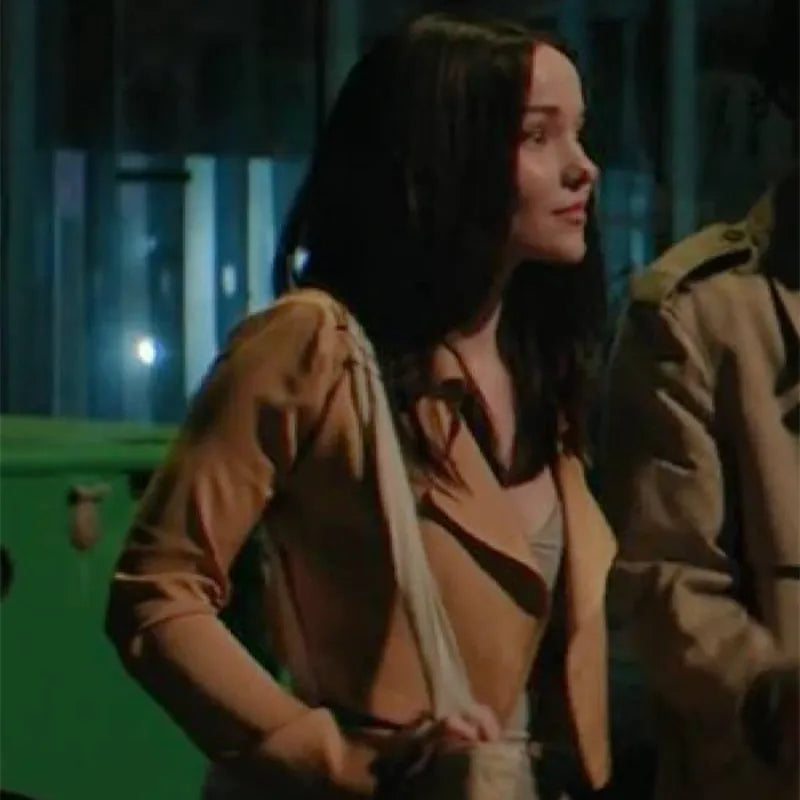 56 Days Ciara Wyse Yellow Crop Blazer