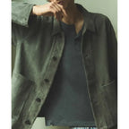 56 Days Oliver Kennedy Grey Suede Leather Jacket