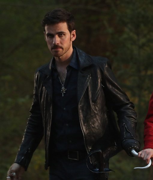 Captain Hook OUAT Biker Jacket Daroosh