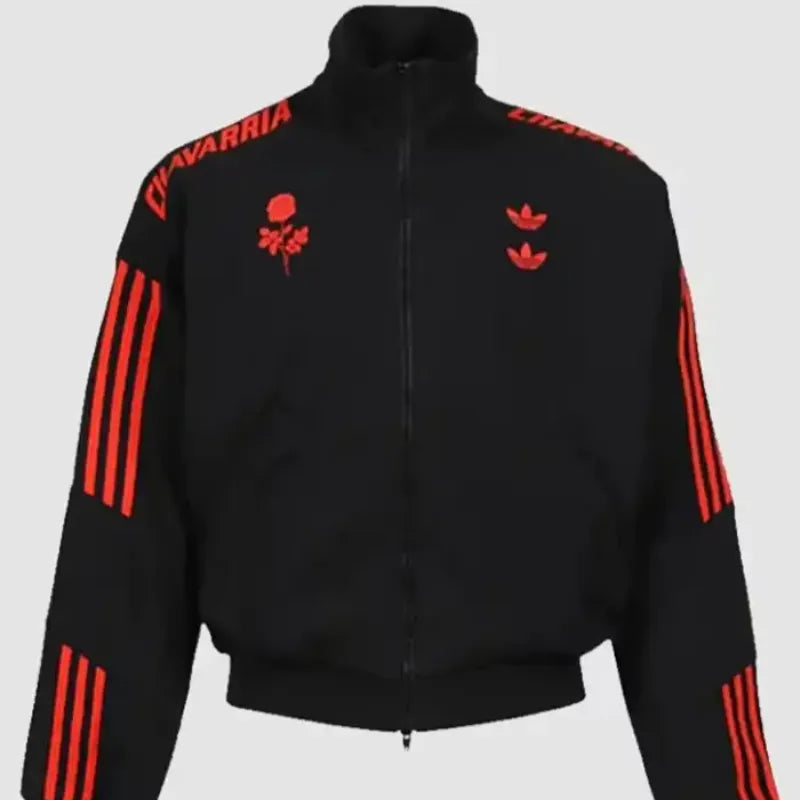 Adidas x Willy Chavarria Track Black Jacket