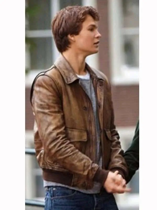 Ansel Elgort The Fault in Our Stars Jacket Daroosh