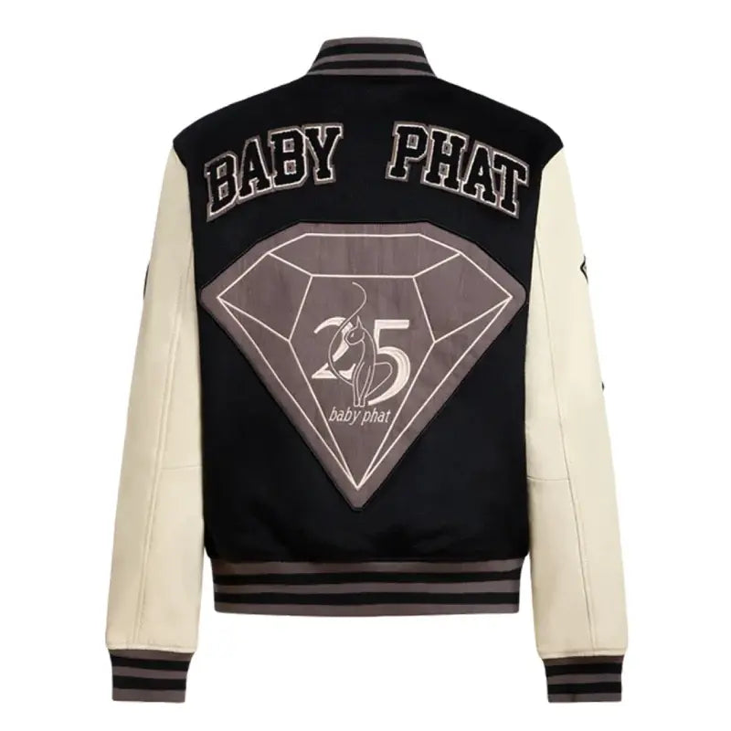 Baby Phat Letterman Wool Varsity Jacket
