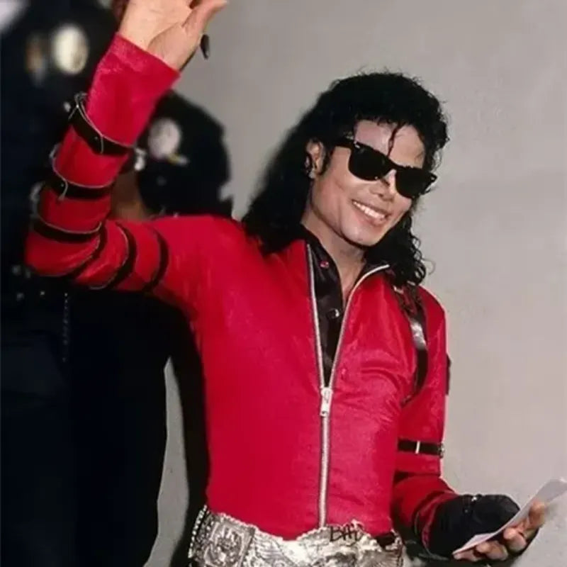 Michael Jackson Bad World Tour 1987 Red Jacket