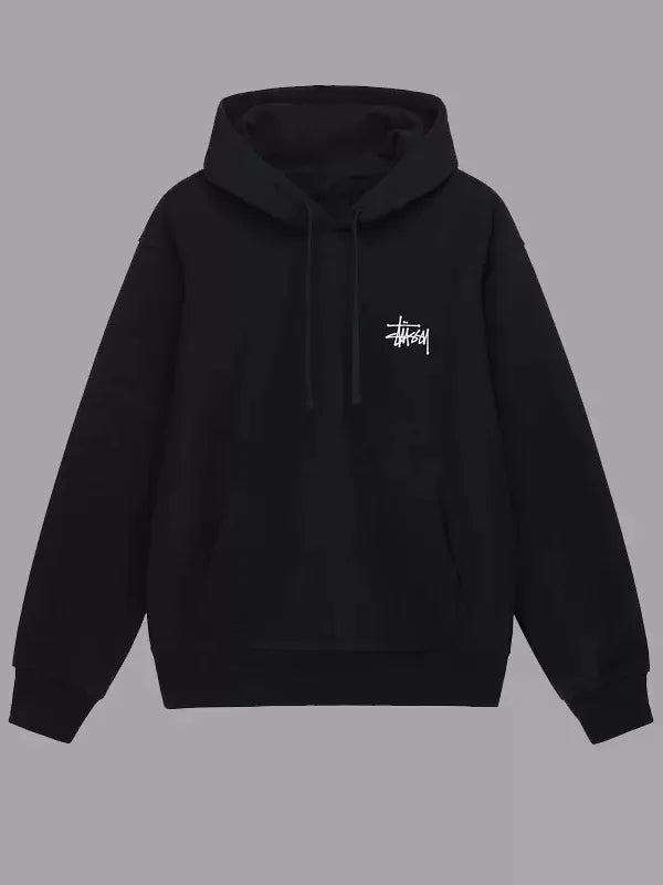 Basic Stussy Black Hoodie
