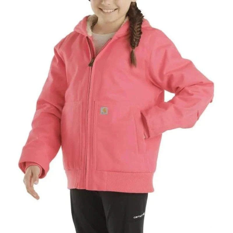 Carhartt Lined Hooded Active Pink Jacket Vintage Jacket