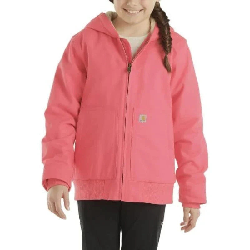 Carhartt Lined Hooded Active Pink Jacket Vintage Jacket