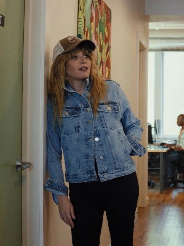 Natasha Lyonne Poker Face 2023 Denim Jacket