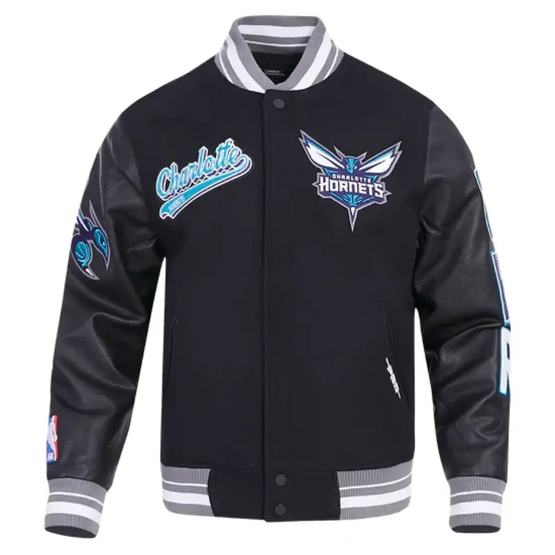 Charlotte Hornets Script Tail Jacket