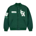 Chromakopia Tour 2025 Green Varsity Jacket