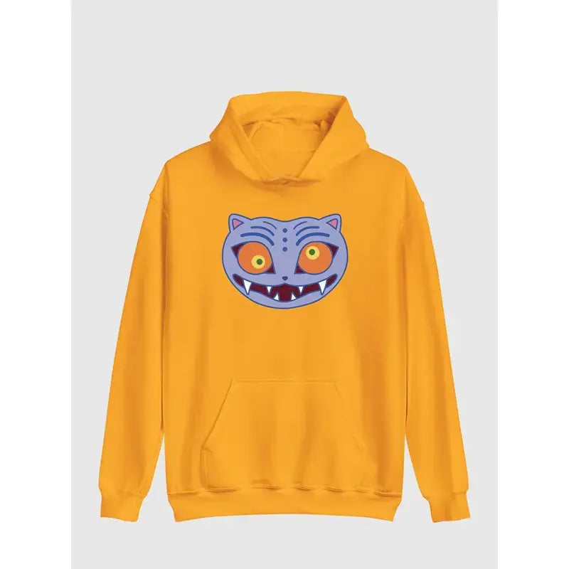 Derpy Tiger KPop Demon Hunters Yellow Hoodie