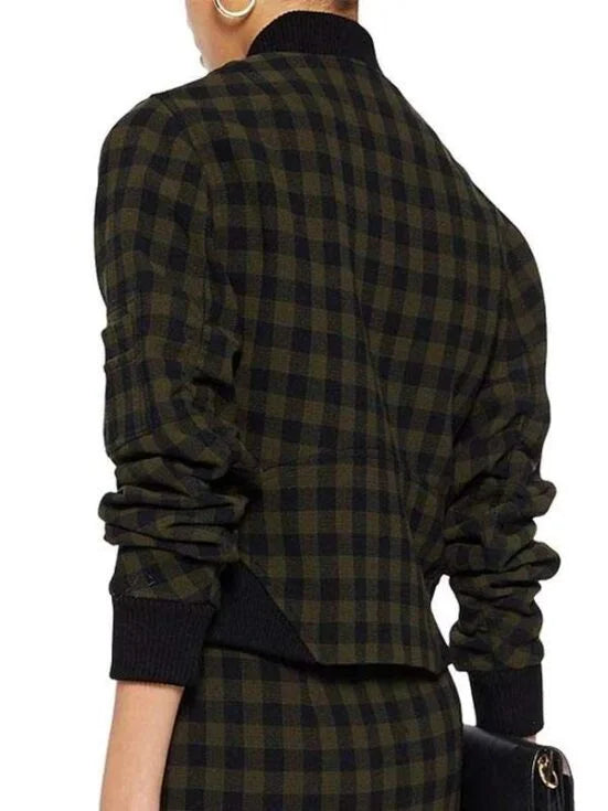 13 Reasons Why Inde Navarrette Checked Jacket