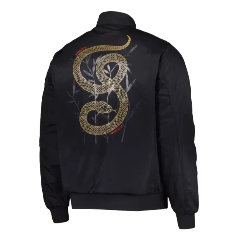 Grand Prix 2025 F1 China Black Bomber Jacket