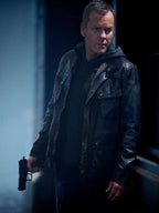 Rabbit Hole Kiefer Sutherland Leather Jacket Daroosh
