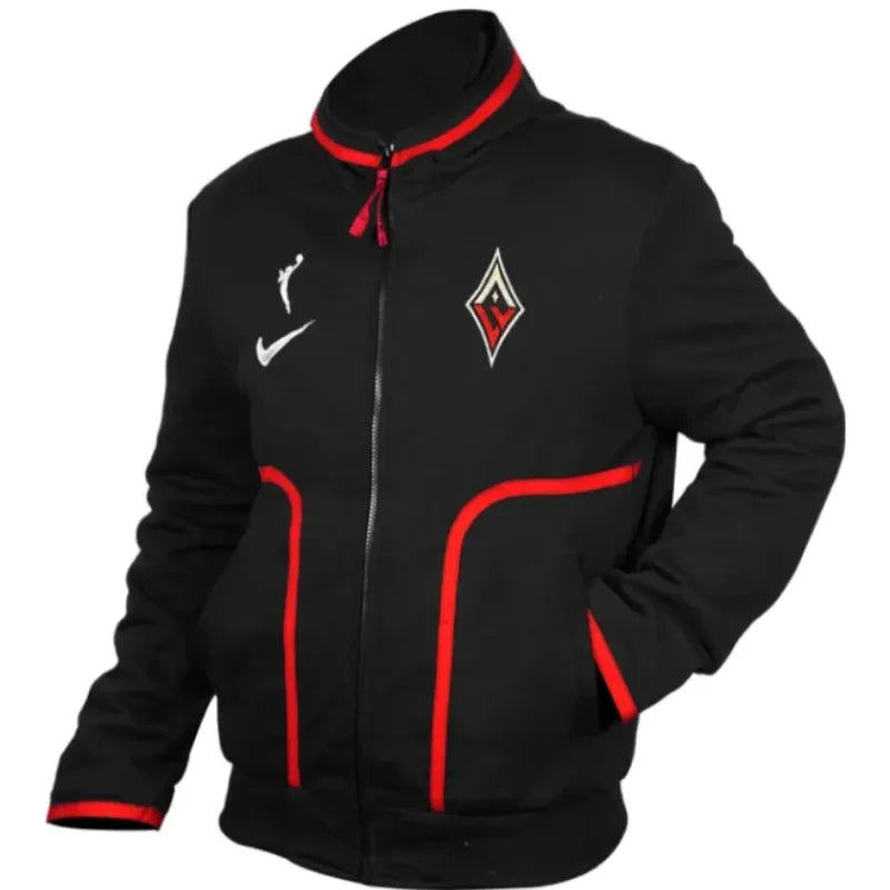 Las Vegas Aces Black Hoodie Jacket