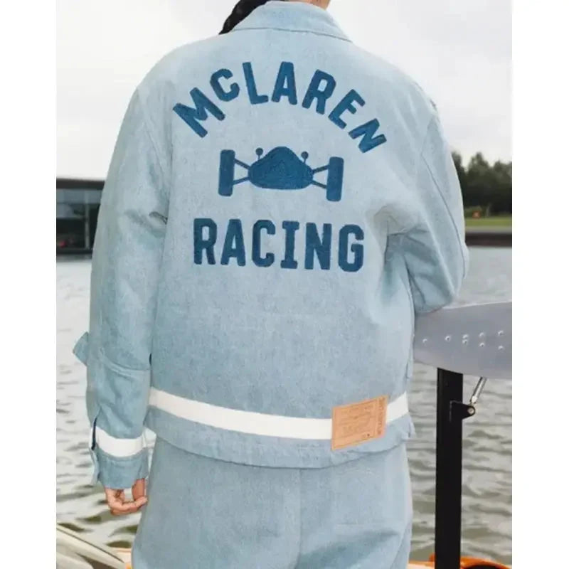 Levi’s x McLaren Light Indigo Cotton Racing Jacket Vintage Jacket