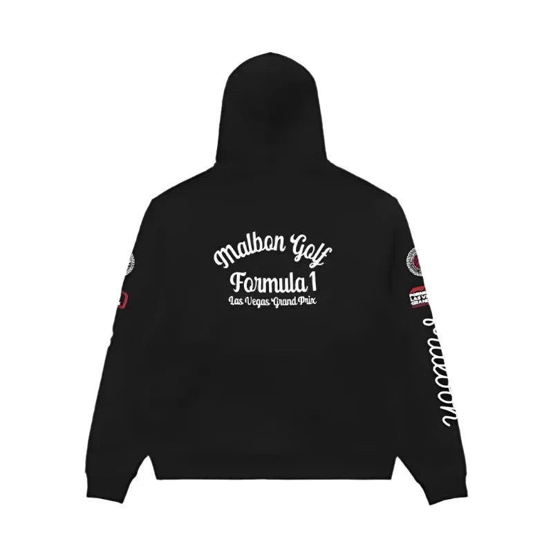 Malbon x formula 1 Grand Prix Hoodie Vintage Jacket