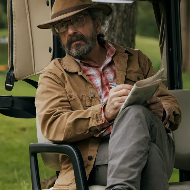 Marc Maron Stick 2025 Brown Jacket