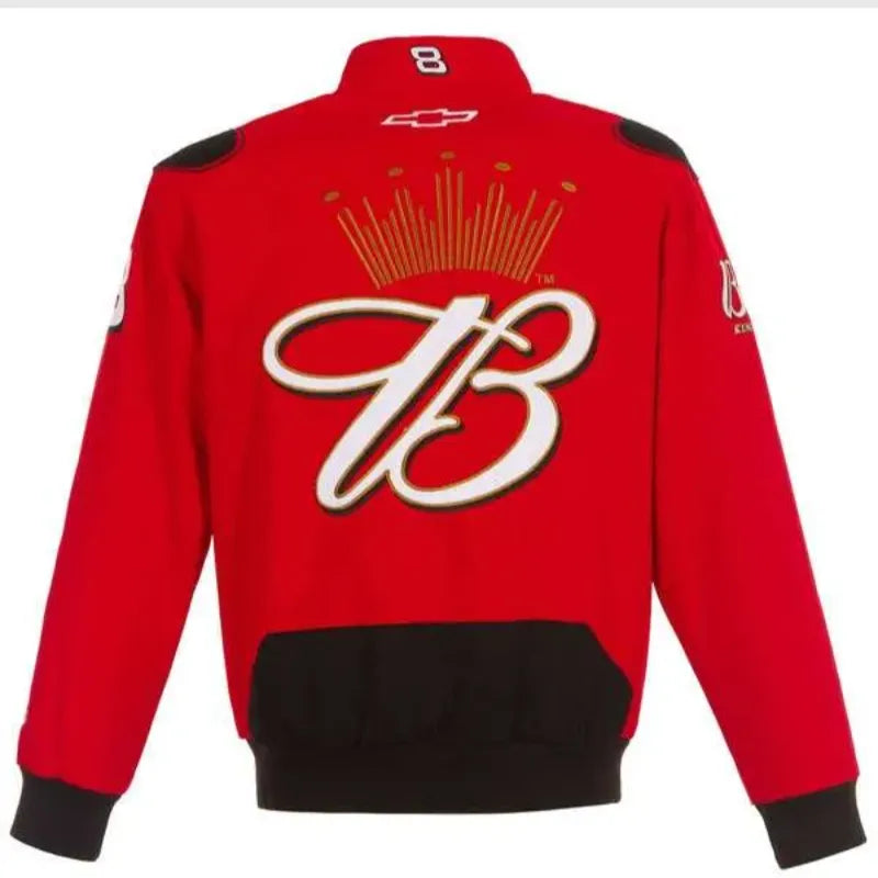 A Budweiser Dale Earnhardt Jr. Racing Red Jacket