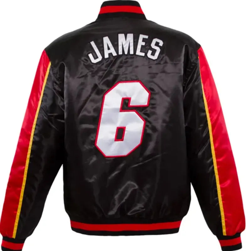 LeBron James Miami Heat Matte Black Jacket