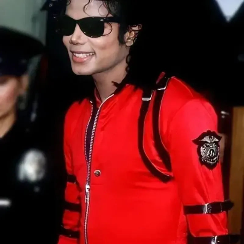 Michael Jackson Bad World Tour 1987 Red Jacket