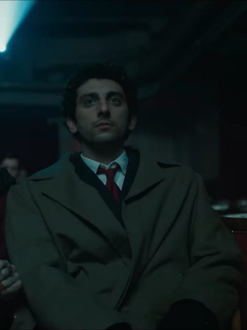 Robbing Mussolini 2022 Pietro Castellitto Wool Coat
