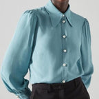 Ingrid Oliver Run Away Blue Blouse