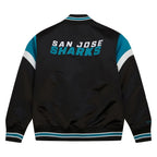 San Jose Sharks Black Varsity Jacket Daroosh