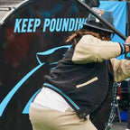 Cam Newton Carolina Panthers Black Varsity Jacket