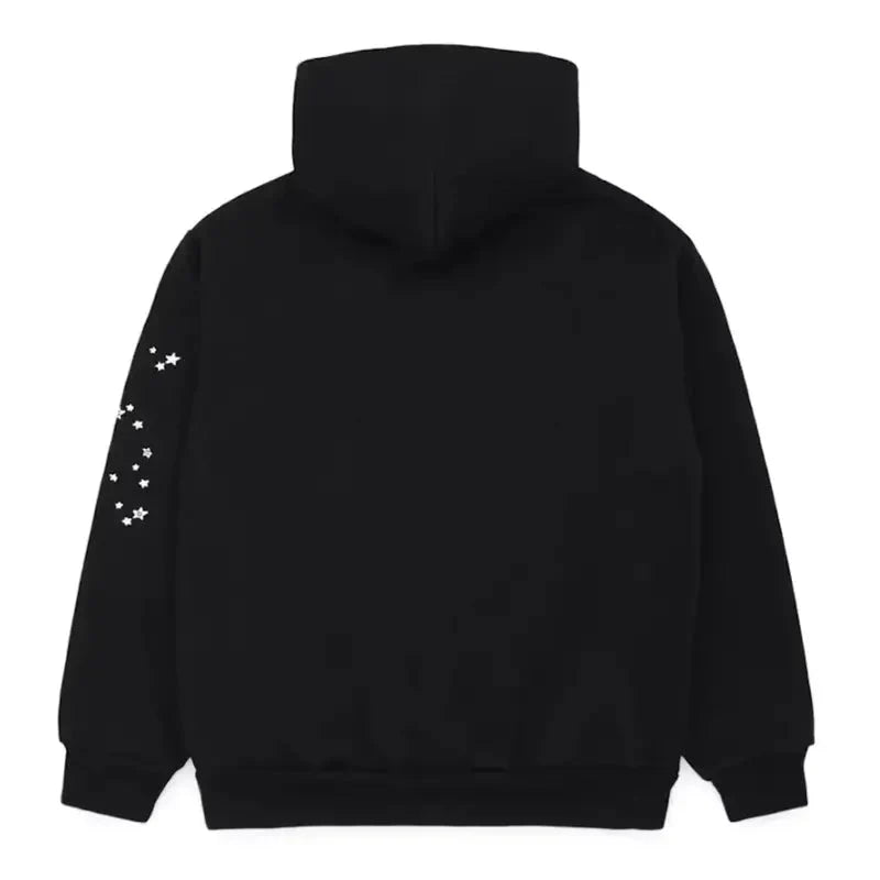 Sp5der OG Web Black Hoodie Daroosh