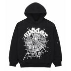 Sp5der OG Web Black Hoodie Daroosh