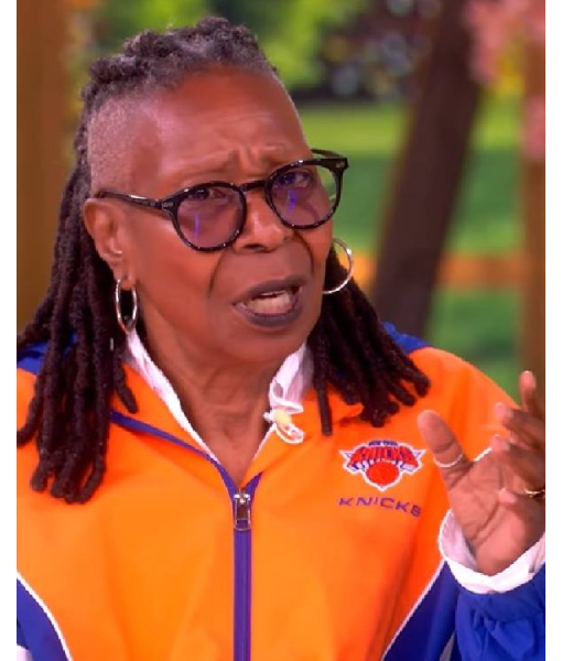 The View Whoopi Goldberg New York Knicks Jacket