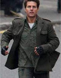 Tom Cruise Edge Of Tomorrow Green Wool Jacket Daroosh