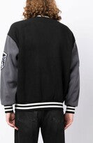 AAPE BY A BATHING APE Logo-Patch Varsity Bomber Jacket Daroosh