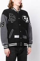 AAPE BY A BATHING APE Logo-Patch Varsity Bomber Jacket Daroosh