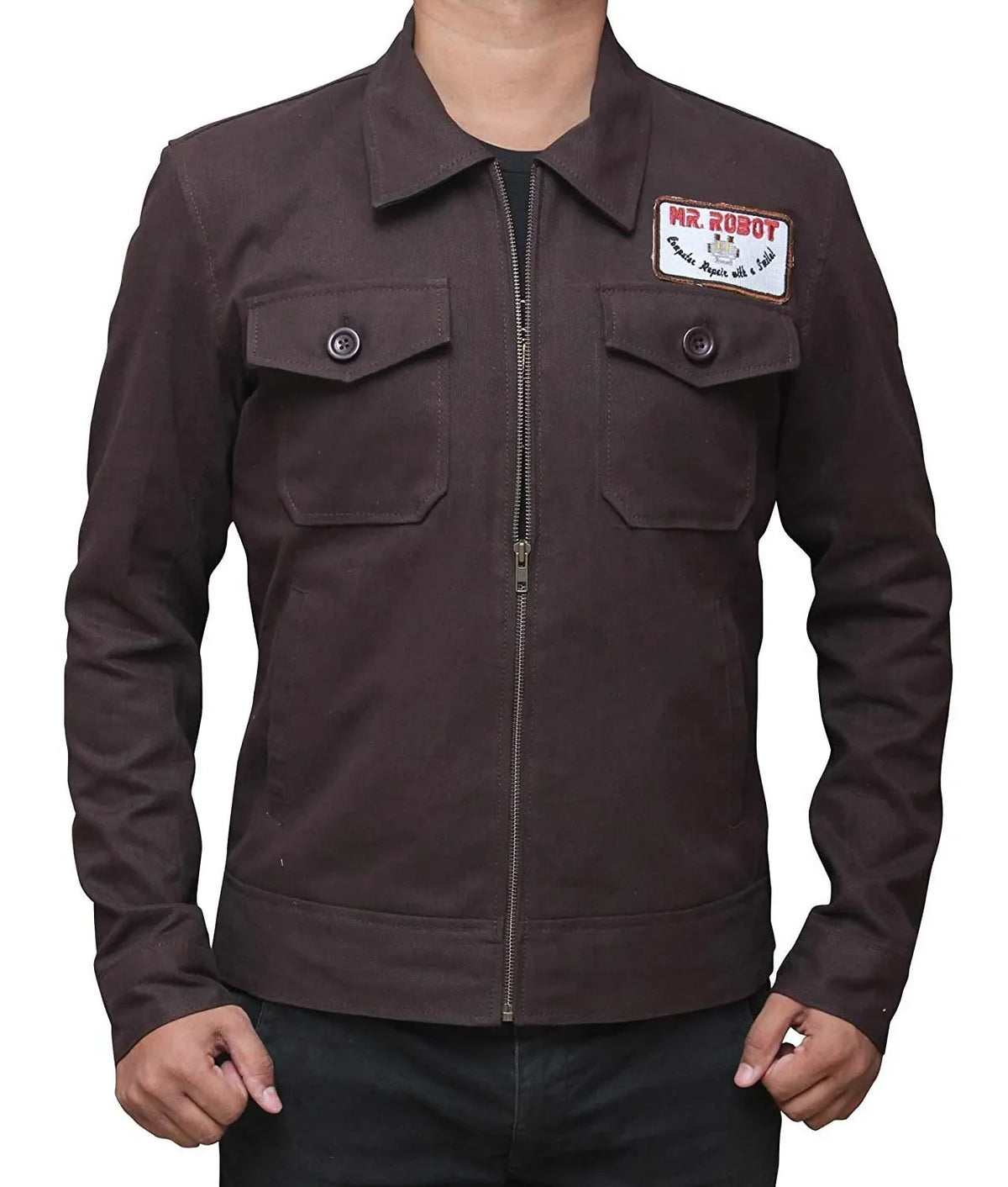 Mr Robot Christian Slater Brown Jacket Daroosh