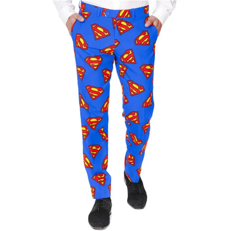 Superman Blue Tuxedo Vintage Jacket