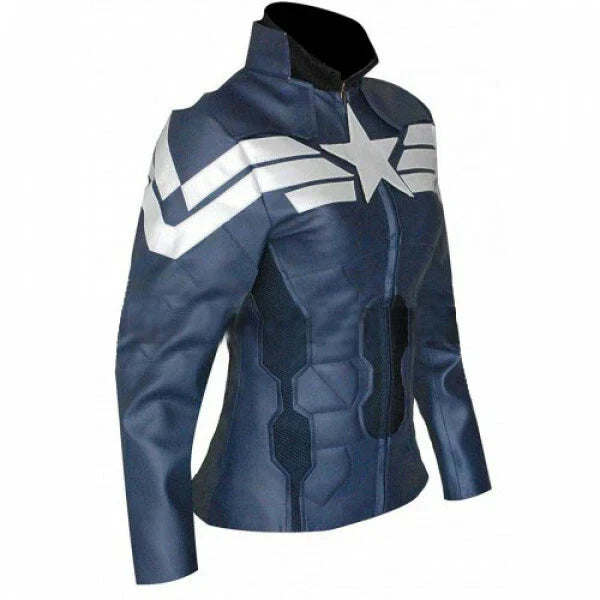 The Winter Soldier Captain America Jacket for Women