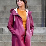 A Rainy Day In New York Selena Gomez Coat Daroosh